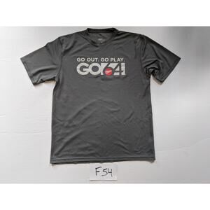 Zorrel Miller GO64 TShirt Size Medium Go Out Go Play Go 64 Gray -0520F54